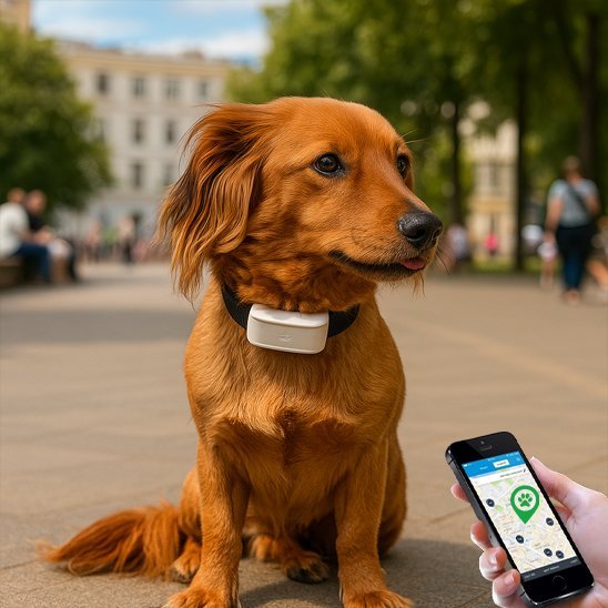 Collier GPS Chien | Aquatracker - Pattes & pelages