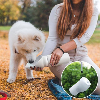 Gourde chien | Portable Anti - fuite - Pattes & pelages