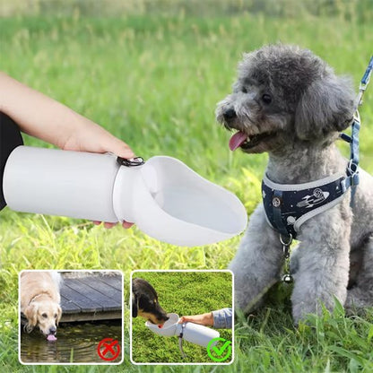 Gourde chien | Portable Anti - fuite - Pattes & pelages