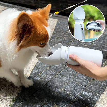 Gourde chien | Portable Anti - fuite - Pattes & pelages