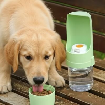 Gourde pour Chien | Nomade Hydratation - Pattes & pelages