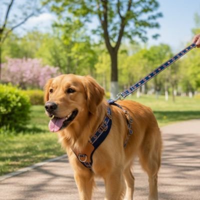 Harnais chien | Confort Sécurisé - Pattes & pelages