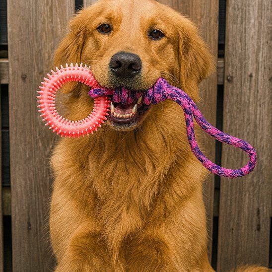 Jouet chien | Durable & Stimulant - Pattes & pelages