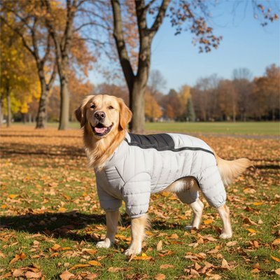 Manteau pour Chien Imperméable | WarmProtect - Pattes & pelages